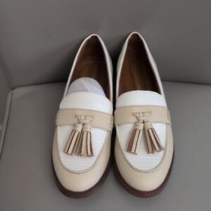 Franco Sarto Carolyn Beige Low Loafer